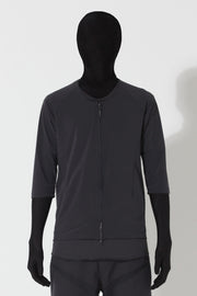 ZIP UP 3/4 SLEEVE JACKET