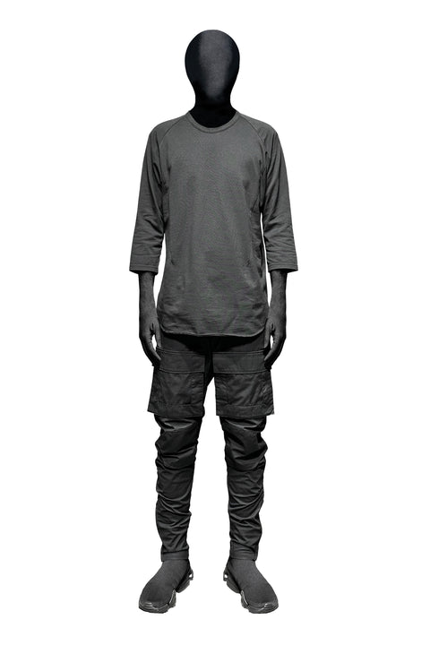 CREW NECK RAGLAN 3/4 SLV