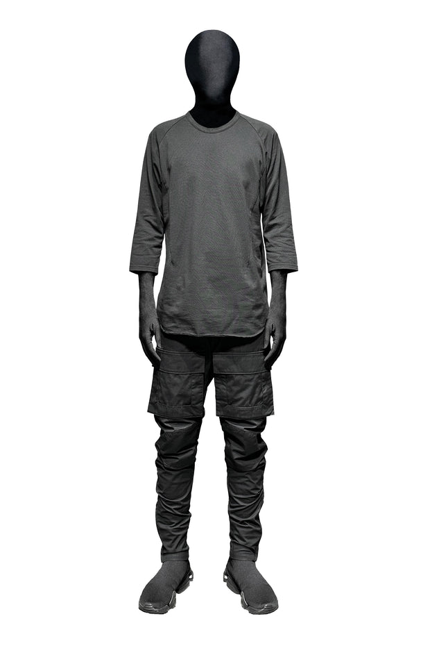 CREW NECK RAGLAN 3/4 SLV