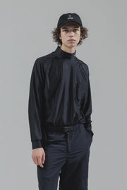 ECROF Stretch mock neck shirt